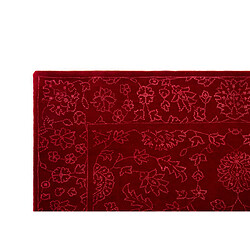 Vidal Tapis de laine 294x222 rouge Modern Nila pas cher