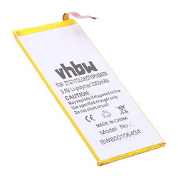 Batterie 2300mAh (3.8V) vhbw pour téléphone portable smartphoneZTE G717, G717C comme Li3823T43PhA54236, -H.