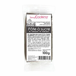 Scrapcooking Pâte à sucre grise 100 g