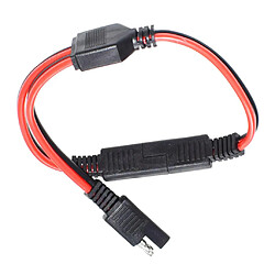 14AWG 300mm Fiche De Déconnexion 20A SAE à SAE Adaptateur De Câble D'extension D'alimentation