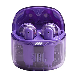 Avis JBL Tune Flex Ghost Edition Casque True Wireless Stereo (TWS) Ecouteurs Appels/Musique Bluetooth Violet, Translucide