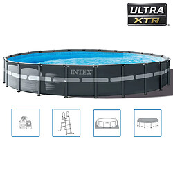 INTEX Ensemble de piscine ronde Ultra XTR Frame 732 x 132 cm 26340GN