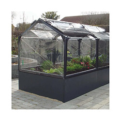 Grow Camp Carré potager premium avec serre Basic air Longueur 240 cm.