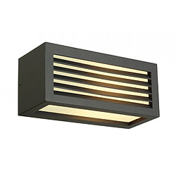 Slv BOX-L E27 applique, carrée, anthracite, E27, max. 18W