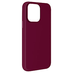 Avizar Coque pour iPhone 15 Pro Max Semi-rigide Soft-touch Fast Cover Lie de vin