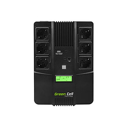 Green E Système d'Alimentation Sans Interruption Interactif Green Cell AiO 800VA LCD 480 W