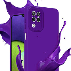 Cadorabo Coque Samsung Galaxy A22 4G Etui en Lilas pas cher