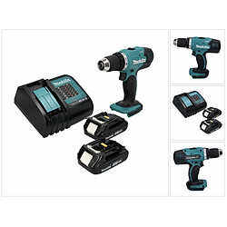 Makita DDF 453 SYX4 Perceuse-visseuse sans fil 18 V 42 Nm + 2x Batteries 1,5 Ah + Chargeur