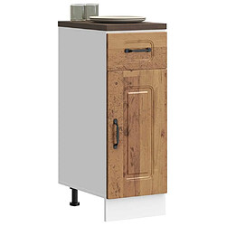 vidaXL Armoire de cuisine Kalmar vieux bois bois d'ingénierie