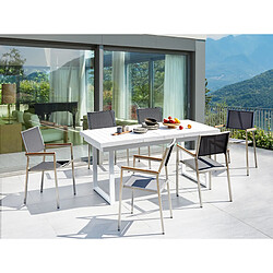 Ensemble table & chaises