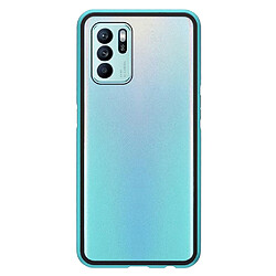 Coque en métal absorption magnétique, double face, vert pour votre Oppo Reno6 Z