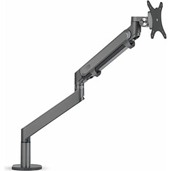 HAGOR HA - Befestigungskit (single arm with gas lift) - für LCD-Display - medium - Aluminium - Dunkelgrau - Bildschirmgröße: 38-81 cm (15``-32``) - Klemmmontage, screw mount, Tischmontage (8715)