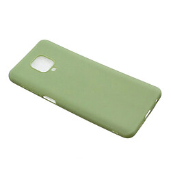 Coque en TPU couleur bonbon souple vert pour votre Xiaomi Redmi Note 9S/9 Pro/9 Pro Max