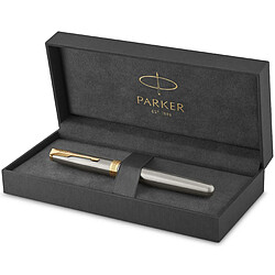 Stylo roller en acier Parker Sonnet GT