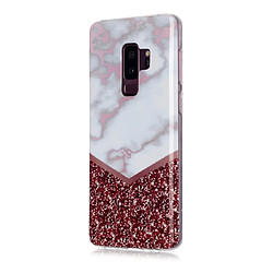 Wewoo Coque Fine Pour Galaxy S9 + Motif de dessin coloré Fabrication IMD Étui de protection souple en TPU correspondance des couleurs