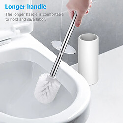 Avis Universal Ensemble de brosses et de pinces pour la salle de bains Bonne prise Compact Design Moderne Bol de toilette Ensemble de brosses de nettoyage pour la salle de bains (blanc) |