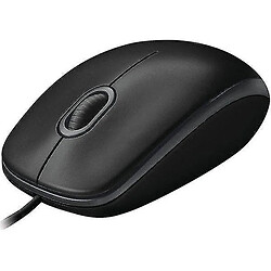 Universal B100 Optical USB Mouse Black |Souris ambidextre