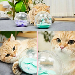 Acheter Universal 1PC Électrique Chat Butterfly Ball Innovative Pet Funny Toy Reality Fluttering Butterfly Jouer pour chatons et chiots | Jouet pour chats (violet)