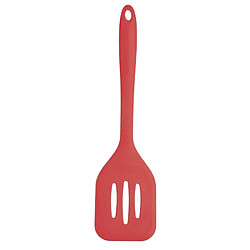 Spatule professionnelle ajourée flexible en silicone rouge Vogue - 310 mm