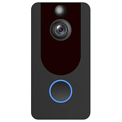 Wewoo Portier vidéo Visiophone sans fil Interphone 1080P Full HD Résistant aux intempéries WiFi Sécurité Moniteur Accueil Smartphone SonnetteSupport audio bidirectionnelDétection de mouvement PIRVision nocturne