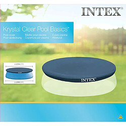 Intex Couverture de piscine ronde 244 cm 28020