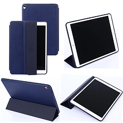 Etui nouvel Apple iPad Pro 10.5 pouces Wifi - 4G/LTE 2017 / 2018 Smartcover pliable bleu navy Style Cuir avec stand - Housse coque de protection New IPad Pro 10.5 pouces - Accessoires tablette pochette XEPTIO : Exceptional Smart case !