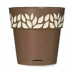 Avis Pot auto-arrosant Stefanplast Cloe Marron Plastique 19 x 19 x 19 cm (12 Unités)