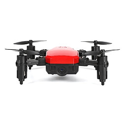 Wewoo LF606 Wifi FPV MinRC pliable avec quadricoptère avec caméra 0.3MP et télécommande, une batterie, prise en charge d'une touche au décollage / atterrissage, retour d'une clé, mode sans tête, mode de maintien de l'altitude (Rouge)