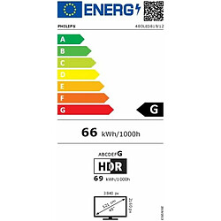 Avis TV intelligente Philips 48OLED819 48" 4K Ultra HD OLED