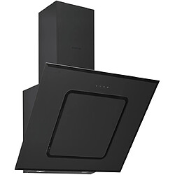 Hotte décorative inclinée 90cm 577m3/h noir - hca92540b - BEKO