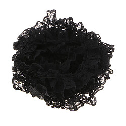 5 yards diverses couleurs ruban floral dentelle garniture garniture accessoires Handcraft noir