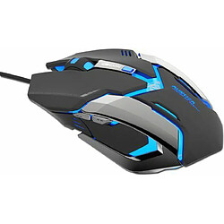 E-BLUE Auroza Souris USB Optique 4000 DPI Noir