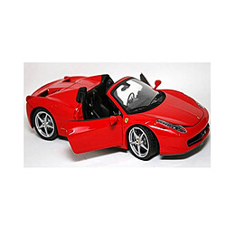 Bburago Modèle réduit de voiture de Collection : Ferrari 458 Spider - Echelle 1:24