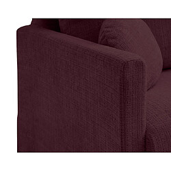 Acheter Lisa Design Serena - canapé droit déhoussable 3 places en velours texturé