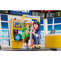 Playmobil® PLAYMOBIL 70114 - City Action Avion avec aeroport et tour de contrôle pas cher