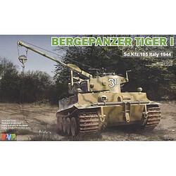 Rye Field Model Maquette Char Bergepanzer Tiger I Sd.kfz.185 Italy 1944