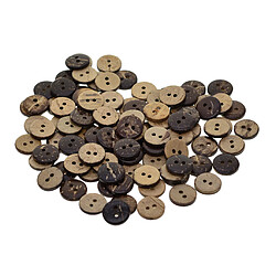 Avis boutons couture fantaisie enfants noir gris bois