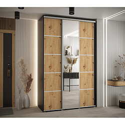 Abiks Meble Armoire DAVOS 5 À Portes Coulissantes 235,2/150/60 3 Portes