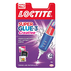 Loctite Superglue-3 Creative Pen 4Gr - Adhésif universel en forme de stylo - Application goutte à goutte précise et propre - Pas de gouttes - Force d'adhérence maximale