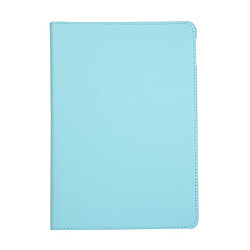 Etui en PU litchi avec support bleu clair pour votre Apple iPad 10.2 (2019)