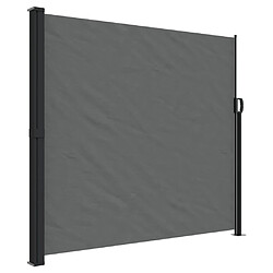 vidaXL Auvent latéral rétractable anthracite 180x600 cm