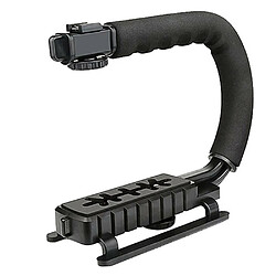 Justgreenbox Camera Handheld Holder Flash Bracket U type Hand Motion Stabilizer Stable Frame Grip for Video DSLR SLR - 4000004774872