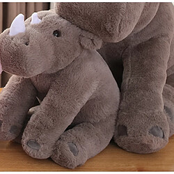 Universal Peluche Rhinocéros Souple Peluche Rhinocéros Jouet Poupée Peluche Oreiller Bébé Soutien Bébé Mollusque Peluche Enfant Cadeau 40 cm | Peluches pas cher