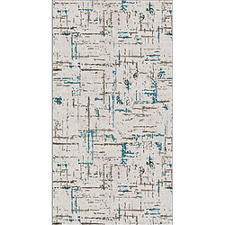 HOMEMANIA Tapis Imprimé Empty 3 - Résumé - Décoration de Maison - antidérapants - Pour Salon, séjour, chambre à coucher - Multicolore en Polyester, Coton, 60 x 100 cm