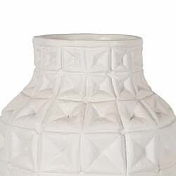 Avis BigBuy Home Vase Blanc Céramique 22 x 22 x 41 cm