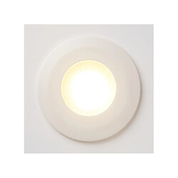 Searchlight Downlight Salle de bains Burford Aluminium,verre Blanc, clair