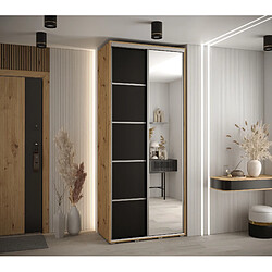 Abiks Meble Armoire DAVOS 5 À Portes Coulissantes 235,2/120/60 2 Portes