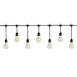 JARDIéco Guirlande lumineuse grandes ampoules 20 LEDs - Jardideco