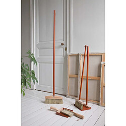 Avis Andree Jardin Coffret pelle et balayette Clynk Nature rouge tomette.