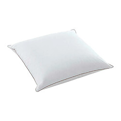 Avis Vente-Unique Lot de 2 oreillers en coton bio 60 x 60 cm de NATUREA - 550gr/m2- Blanc - NATURE CONFORT